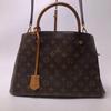 [Tweedehands] Montaigne Monogram Canvas en Leer Tote Tas Medium - Goed #1U106SK