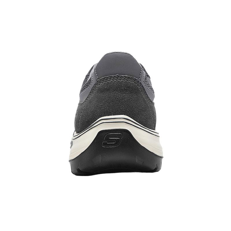 Skechers Decklan Comfortable Versatile Breathable Lightweight Low-Top Running Shoes Men sneakers Gray 205358-CHAR