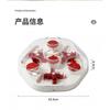 Cat Puzzle Feeder Toy - Slow Feed Interactive Maze Dry Food Treats ABS Material Indoor Use