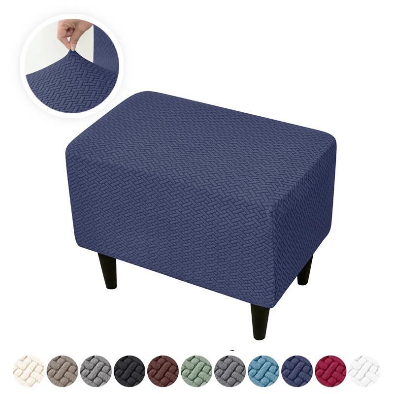 Stretch Wingback Chair Covers Jacquard Armchair Slipcovers Wing Chair Cover with Seat Cushion Case Sofa Cover for Living Room