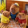 Capybara Clothes Cotton Plush Toy Stuffed Animal Doll Decorations Kids Gift