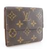 LOUIS VUITTON Porto Monevier Cartes Crdit Bi-Fold Wallet M61652 Double Sided Brown Monogram canvas unisex Used