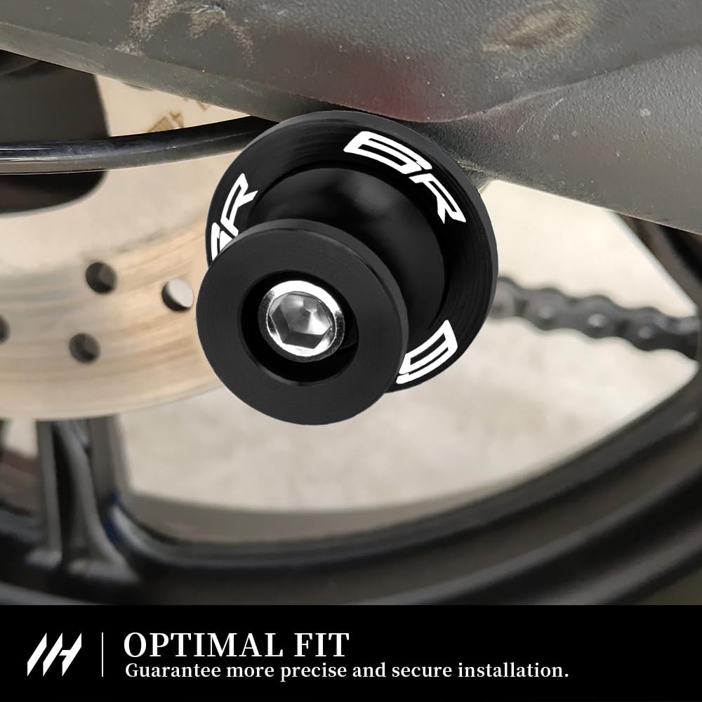 MotHeart M8 Swing Arm Bobbin for Ninja ZX-6R 636 2013-2024 Paddock Stand Shock Absorption