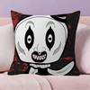 Halloween Horror Terrifier Film Kissen Anime Kissen Sofa Bett Kopfkissenbezug Kissenbezug 45x45 cm Mode