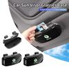 Car Sunglass Holder Case Glasses Clip Sun Visor Organizer Accessories For Skoda Octavia Superb Rapid Kodiaq Fabia Karoq Kamiq afx388