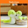 Of Year The Snake Mascot Plush Toy Cartoon Stuffed Animal Doll Decoration Gift