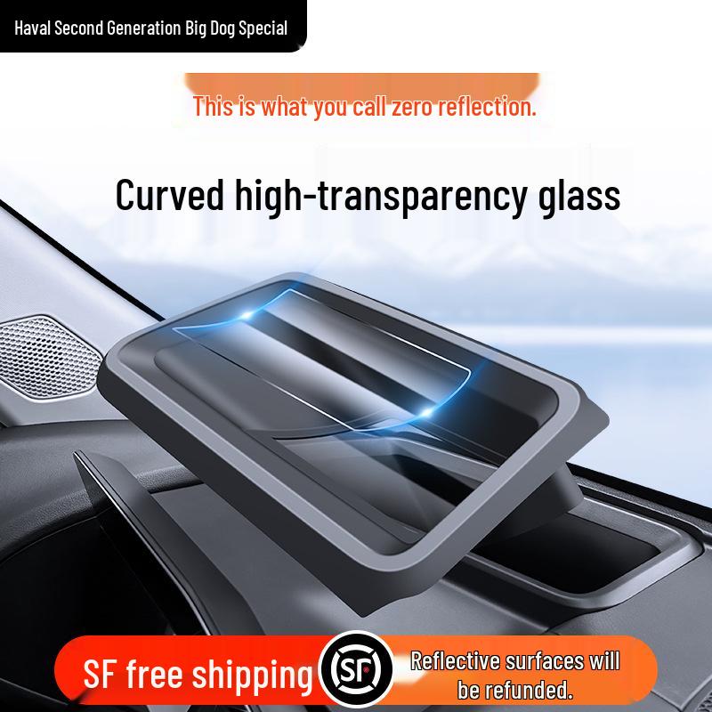 2023-2024 Haval H-DOG 2nd Gen Curved HUD Dashboard Protective Cover