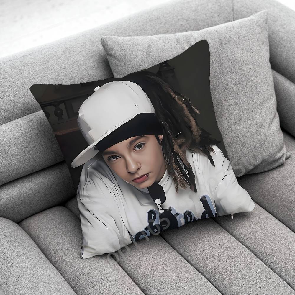 T-Tokio Hotel Tom Bill K-Kaulitz Throw Pillow Case For 55X55Cm 40X40Cm 45X45Cm 50X50Cm 30X30Cm Square Office Pillowship Cover