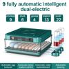 Quail Automatic Bird Hatchery Incubation Tools 9-15 Goose Eggs Equipment Incubation Plug Chicken For Incubator