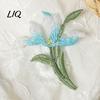 Iron-on Patch Flower Embroidered Patch, Iron On Sew Decorative Floral Applique for Jeans Shirts Hats Bags Repair And Decoration