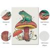 Frog Mushroom Umbrella Cartoon Game Hd Poster Print Animal Comics Canvas Painting Kids Room Home Decor Anime Art Wall Picture