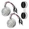 LED Watermelon Lights Side Marker Clearance Brake Turn Signal Truck Trailer Kit