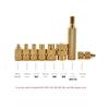 Metal Embedded Thread Insertion Kits Professional Hot Melt Insets Nut 2mm-8mm Insert Soldering Iron Tip Head Enduring