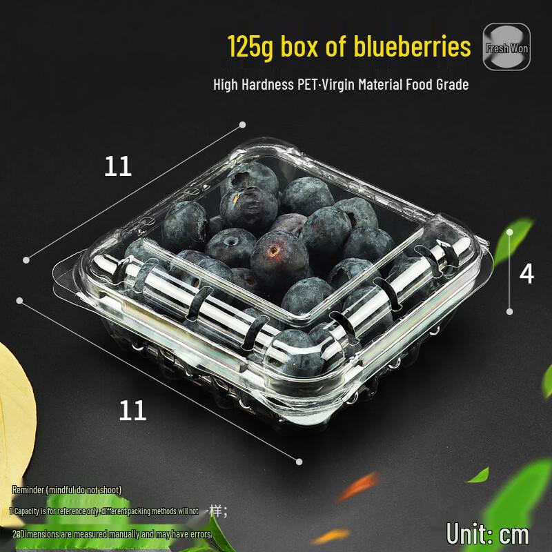Disposable Round Fruit Containers