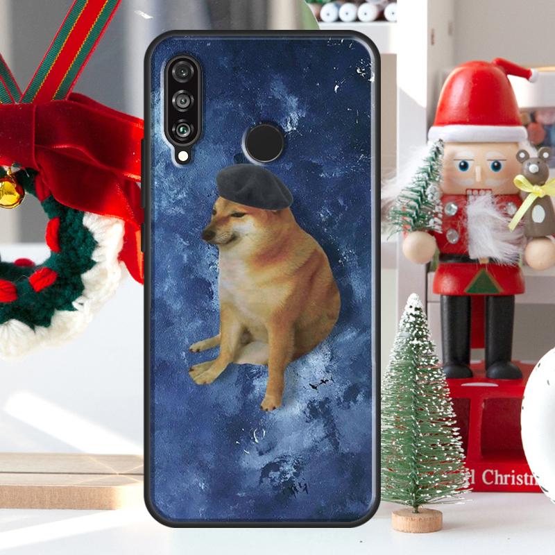 Doge For Huawei Nova 9 10 SE 11 Pro Y60 Y70 Y90 Y61 Y91 Y72 Y73 12i 11i 8i P20 P30 P40 Lite Case