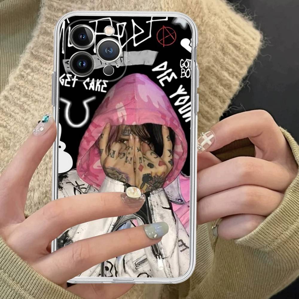 Emo Rapper Lil Peep TPU Silicone Case For IPhone 11 12 13 14 15 16 17 Pro Max Shockproof Clear Back Cover