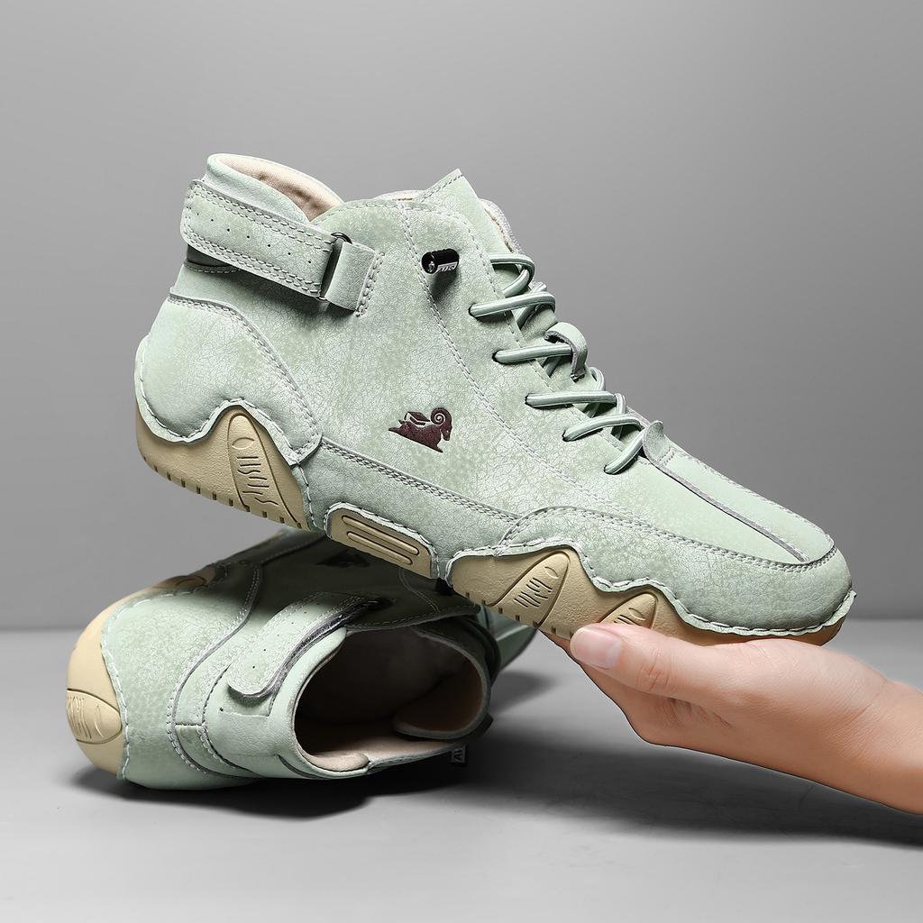 High quality 2025 Martin boots spring and summer explosion high top octopus men's shoes men's casual short boots