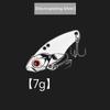 1Pcs 3.5-15G Metal Spinner Fishing Bait Vib Spoon Fishing Lure Crankbait Bass Artificial Hard Baits Cicada Vib Fishing Tackle