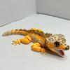 Set of 4 3D Printed Gecko Lizard Magnets with Articulated Joints for Refrigerator Decoration and Functional Use