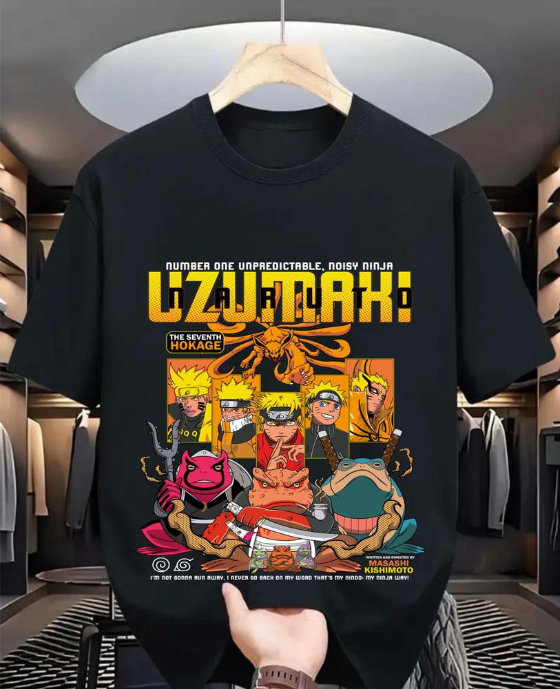 

Футболка Наруто Итачи Учиха Пейн Акацуки Ужасы Аниме Подарочная футболка Все размеры XL