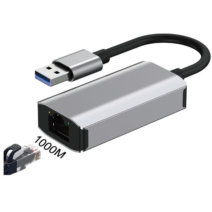 Laptop Gigabit Ethernet Port USB-C to RJ45 Driver-Free Adapter