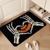 American Style Halloween Welcome Doormat Dirt Resistant Easy To Clean Entryway Rug Holiday Decorative Floor Carpet