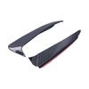 2pcs Rear Bumper Spoiler Side Canard Left Right Fit for   C Class W205 C180 C200(Carbon     )