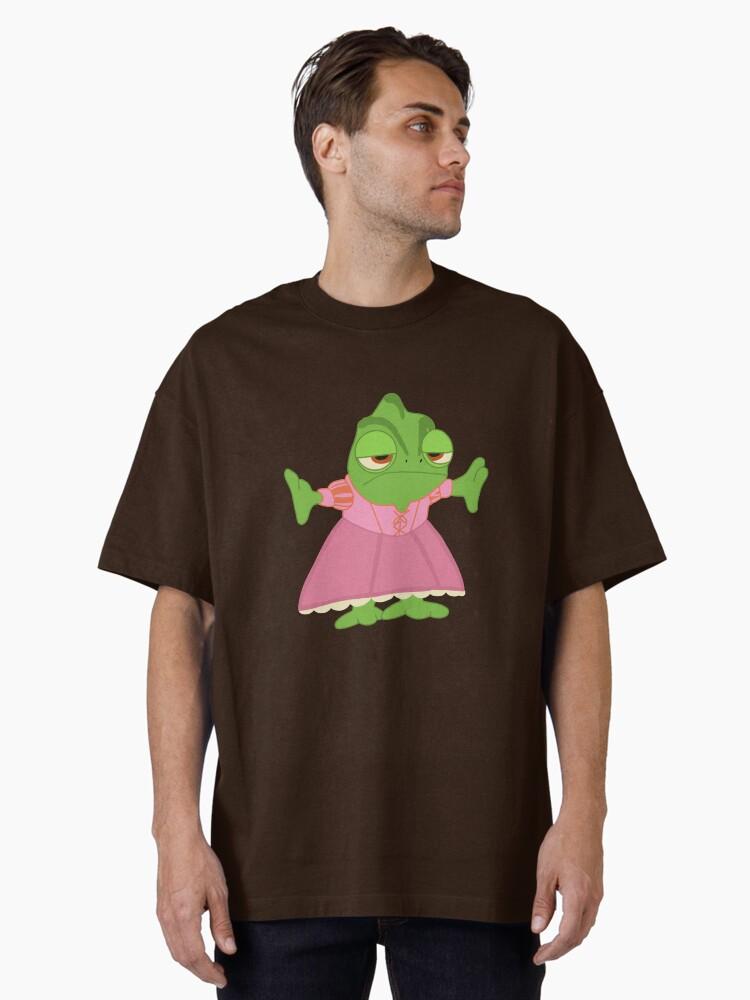 The Princess and the Frog Unimpressed Frog Cartoon Collection Oversized T-Shirt