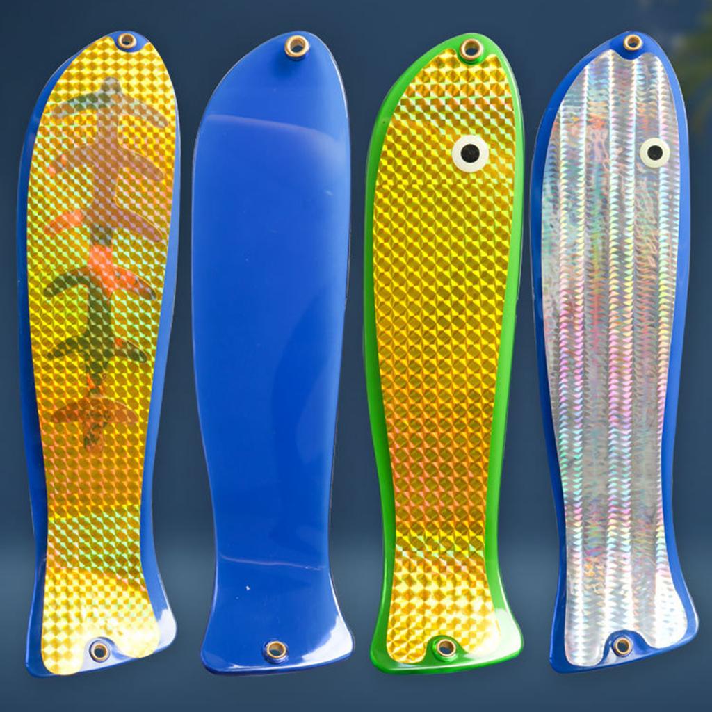 Swim Baits Fish Shape Lure Fishing Flasher Baits Flasher Saltwater Fishing Tackle Trolling Fishing Diving Flash Board
