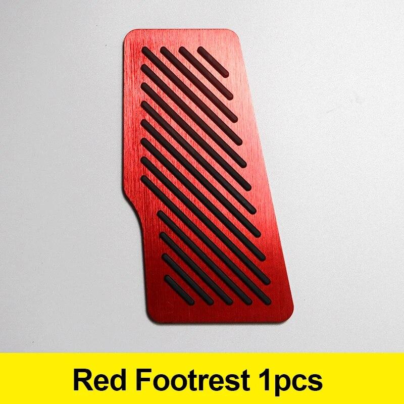 Aluminum Auto Car Pedals Cover Fuel Brake Footrest Pads Plate Cover For Toyota Camry 70 V70 2018    2022 Accessories