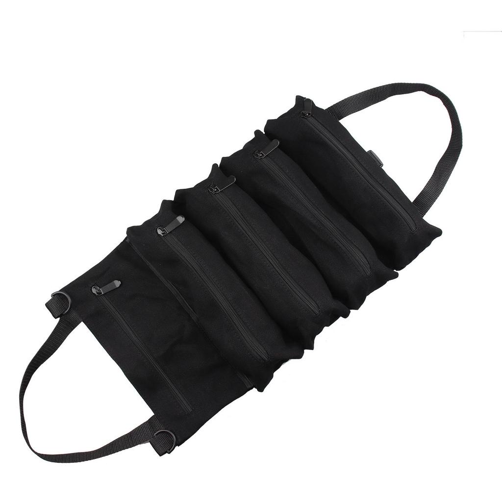 Verschleißfeste Canvas-Werkzeugtasche: Multifunktionaler Hardware-Organizer für Elektriker & Schreiner