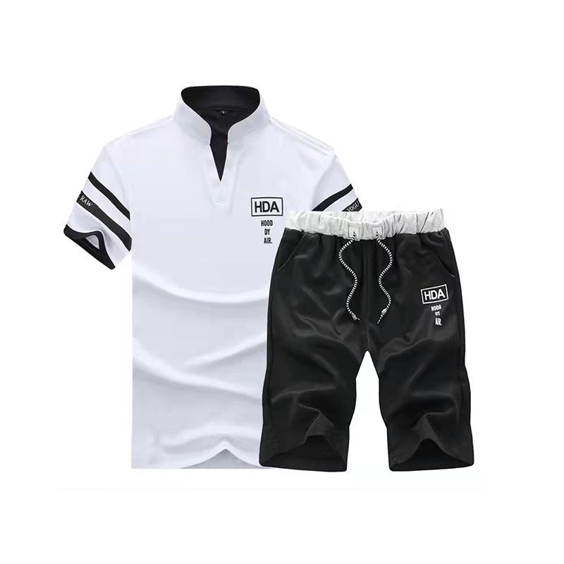 Men's Fleece-Lined Casual Hoodie & Pants Two-Piece Set