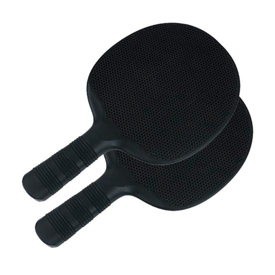 Ping Pong Paddles Silicone Table Tennis Racket Pingpong Training Bat with Ergonomic Handle for Beginner
