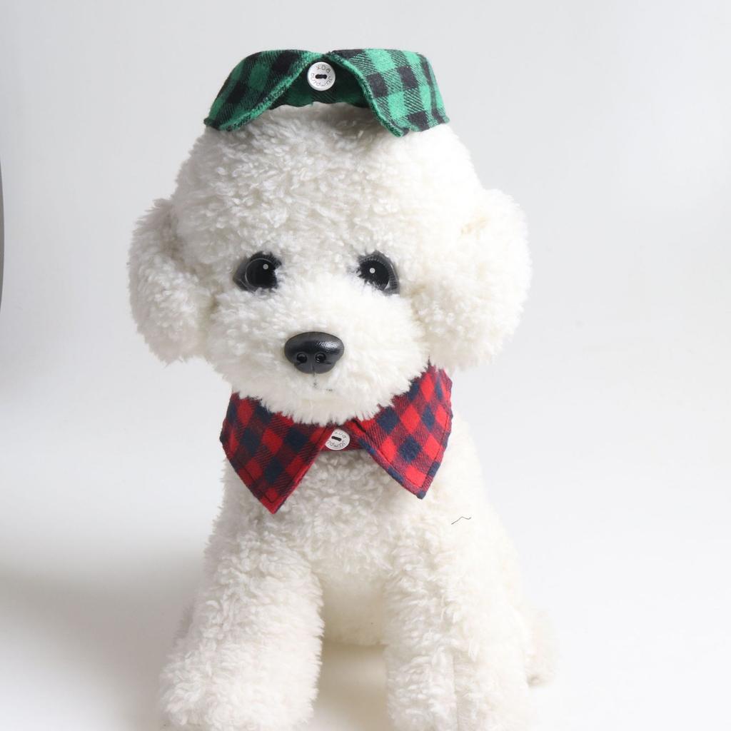 New Pet Cat Collar British Gentleman Plaid Bow Tie Stylish Accessory for Cats Dog Accessories Cat Collar Dog Y Harness