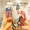 3D Shark Keychain Pendant: Creative, Educational Toy & Stylish Backpack Accessory
