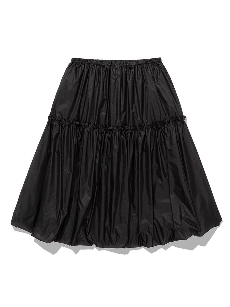 Eogeulliswedou Shining Pumpkin Midi Skirt (Black)