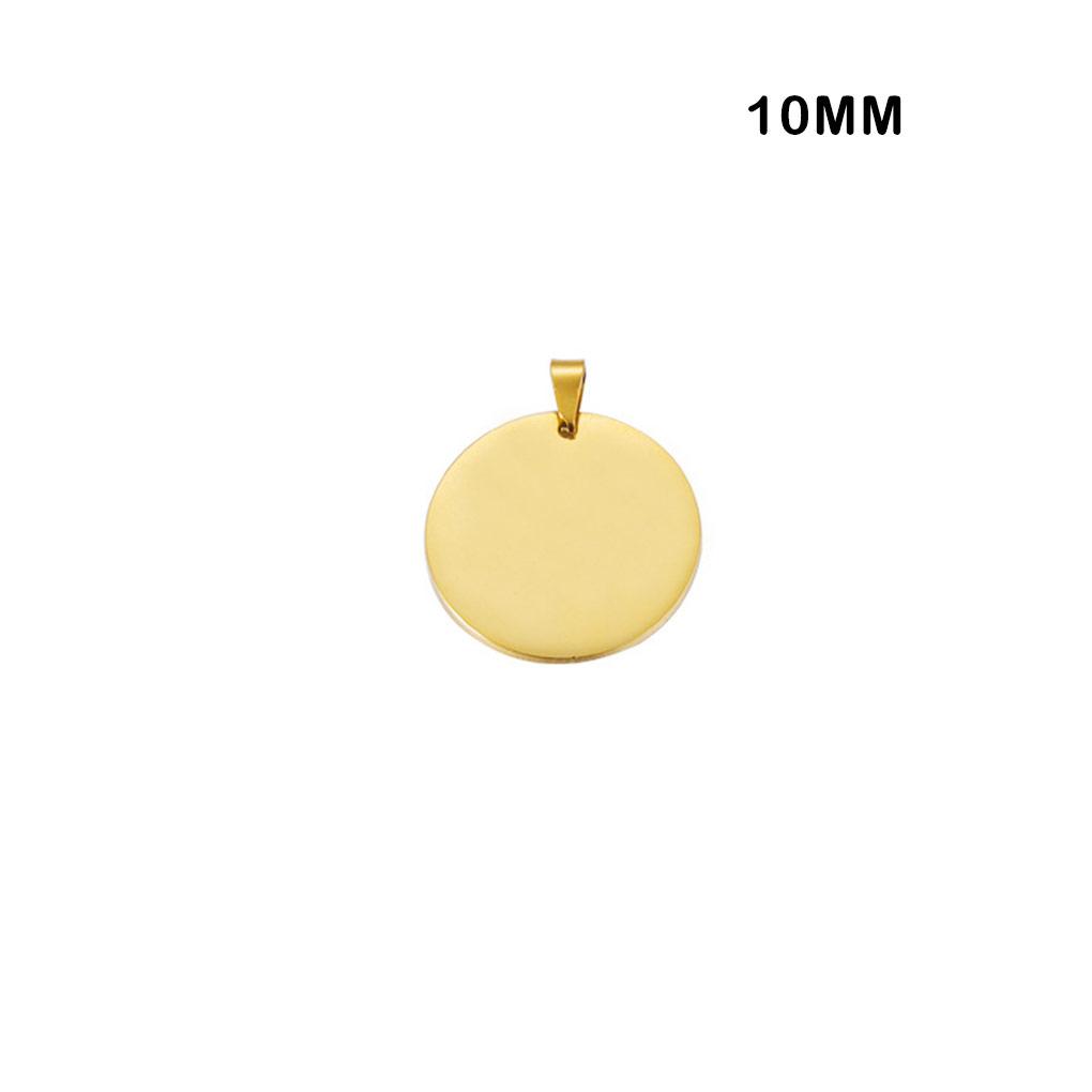 Pet Necklace Blank Pendant Fashion Name Number Art Engraving Trendy DIY Jewelry Homemade Handicraft Crafting Findings