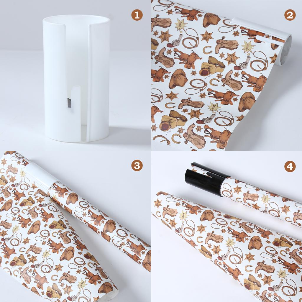 1pc Portable Mini Paper Cutting Machine Christmas Packaging Paper Cutting Knife Cutting Wrapping Paper Cutter