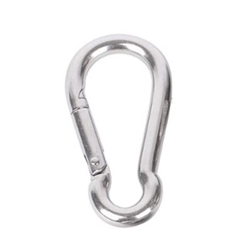 Huairui 304 Stainless Steel Spring Snap Hook M6*60