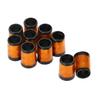 10 Pcs 9.4x18x13.5mm Golf Ferrules Plastic Golf Sleeve Ferrule Golf Replacement Parts Fit for 0.370 Tip Irons Shaft
