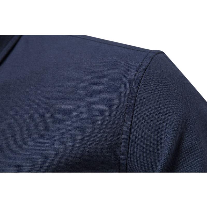 Fall New Slim-fit Shirt Men's Casual