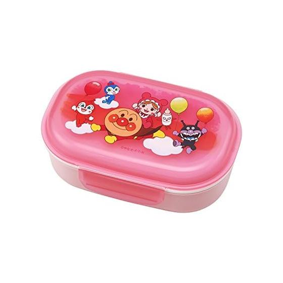 Rec Anpanman Lunch Box with Fork (270ml) Pink KK-319