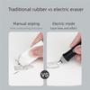 Electric Pencil Eraser with Refills Electric Eraser Kits for Drawing Painting Sketching Drafting School Supplies