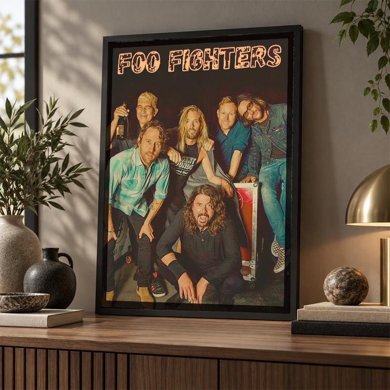 Foo Fighters Diamond Painting Kit 5D Full Drill DIY Diamond Mosaic Wall Art Home Decor