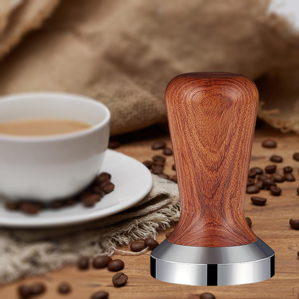 1 шт. Темпер для кофе, распределитель, нержавеющая сталь, для кофеварки Dalbergia 53mm