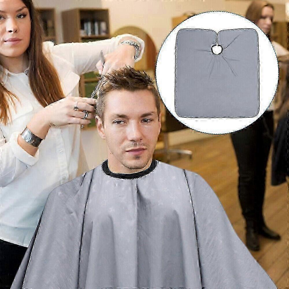1 Pc Hairdressing Barber Cape Hair Cutting Cape Salon Gown Smock with Sleeves
