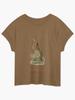 Stellaris Great bittern or Botaurus Stellaris Relaxed T-Shirt