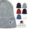 [Champion] Champion Knit Cap 590-002A Black 57~59cm(Free)