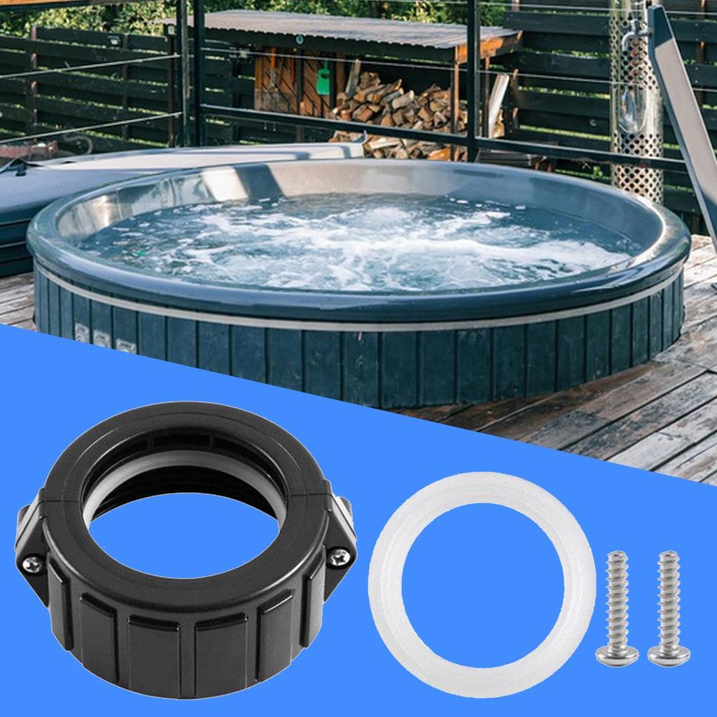 Grzałka do spa nakrętka dzielona 2 cale części hydrauliczne do jacuzzi szczelne części zamienne do naprawy wycieków wody Właściciele domów Profesjonaliści