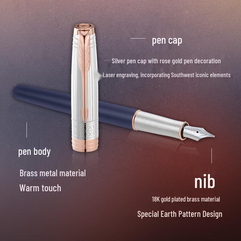 Parker Sonnet Special Edition 18K Gold Nib Fountain Pen